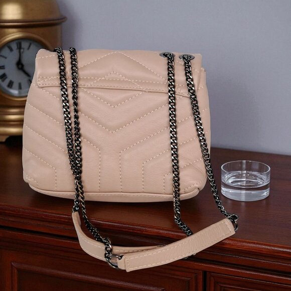 Divina Firenze Designer Bridget Crossbody Bag Leather Made In Italy - Picture 3 of 16